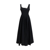 Max Mara Black Cotton Casual Dress