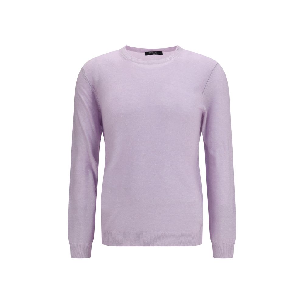 Aragona Cashmere Purple Cashmere Sweater