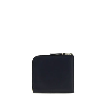 Comme Des Garçons Blue Calf Leather Bos Taurus Wallet