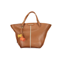 Valentino Brown Polyethylene Handbag