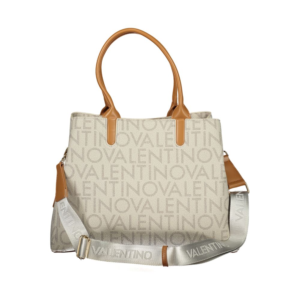 Valentino Beige Polyethylene Handbag