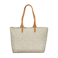 Valentino Beige Polyethylene Handbag