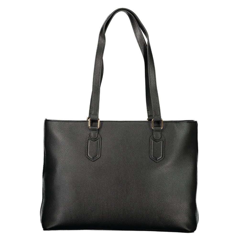 Valentino Black Polyethylene Handbag