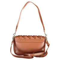 Valentino Brown Polyethylene Handbag