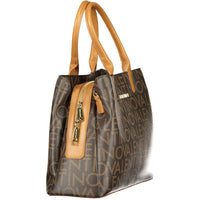 Valentino Brown Polyethylene Handbag