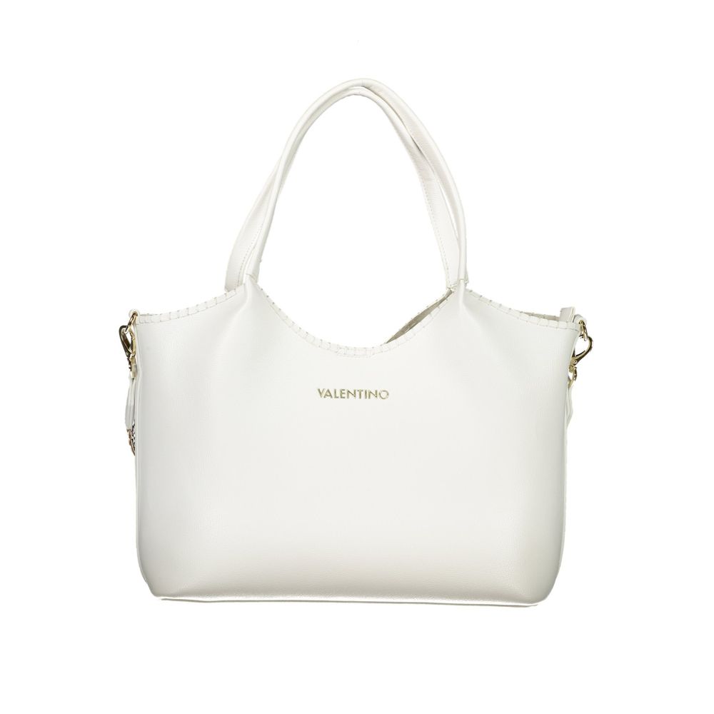 Valentino White Polyethylene Handbag