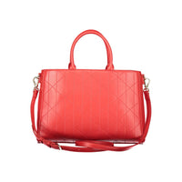 Valentino Red Polyethylene Handbag