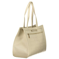 Valentino Beige Polyethylene Handbag