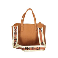 Valentino Brown Polyethylene Handbag