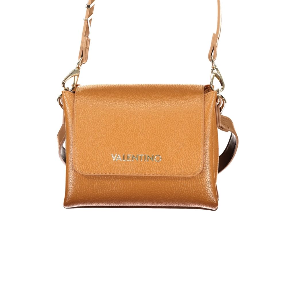 Valentino Brown Polyethylene Handbag