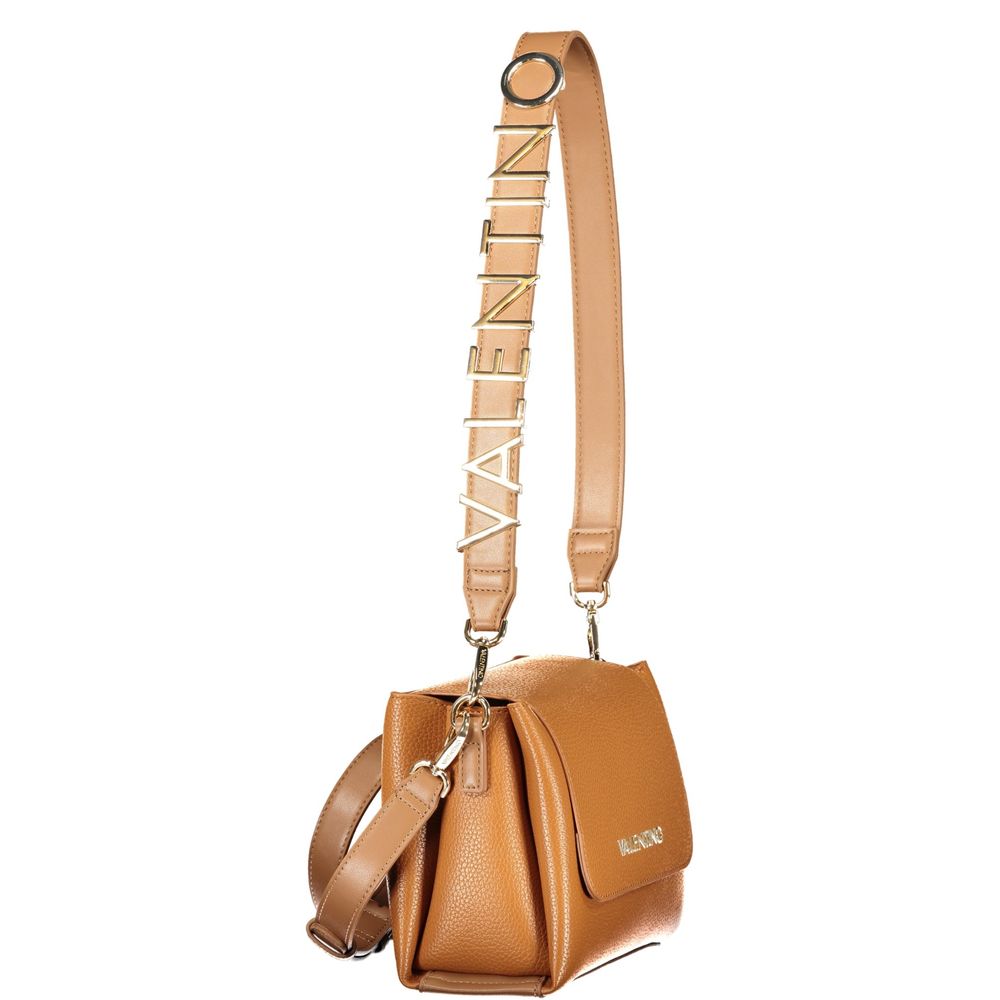 Valentino Brown Polyethylene Handbag