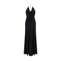 Self-Portrait Black Viscose Cocktail Dress