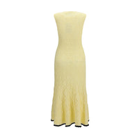 Self-Portrait Bicolor Cotton Casual Dress