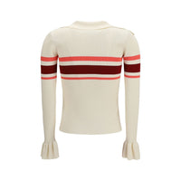Self-Portrait Beige Viscose Blouse