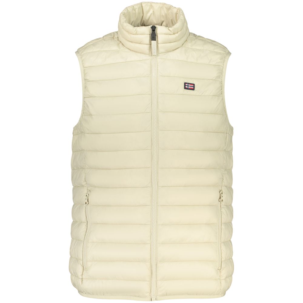 Norway 1963 Beige Polyester Sleveless Jacket