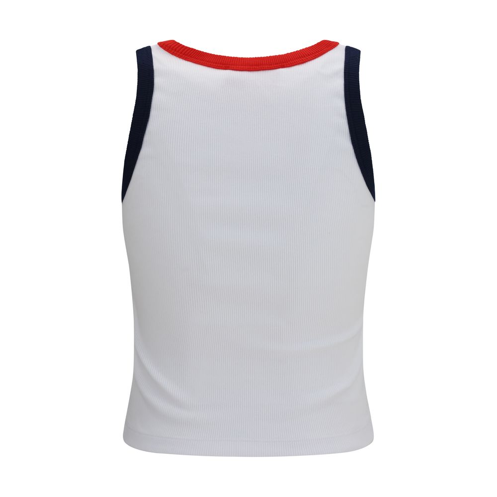 Fiorucci Multicolor Cotton Sleeveles T-Shirt