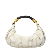 Balmain Beige Leather Handbag