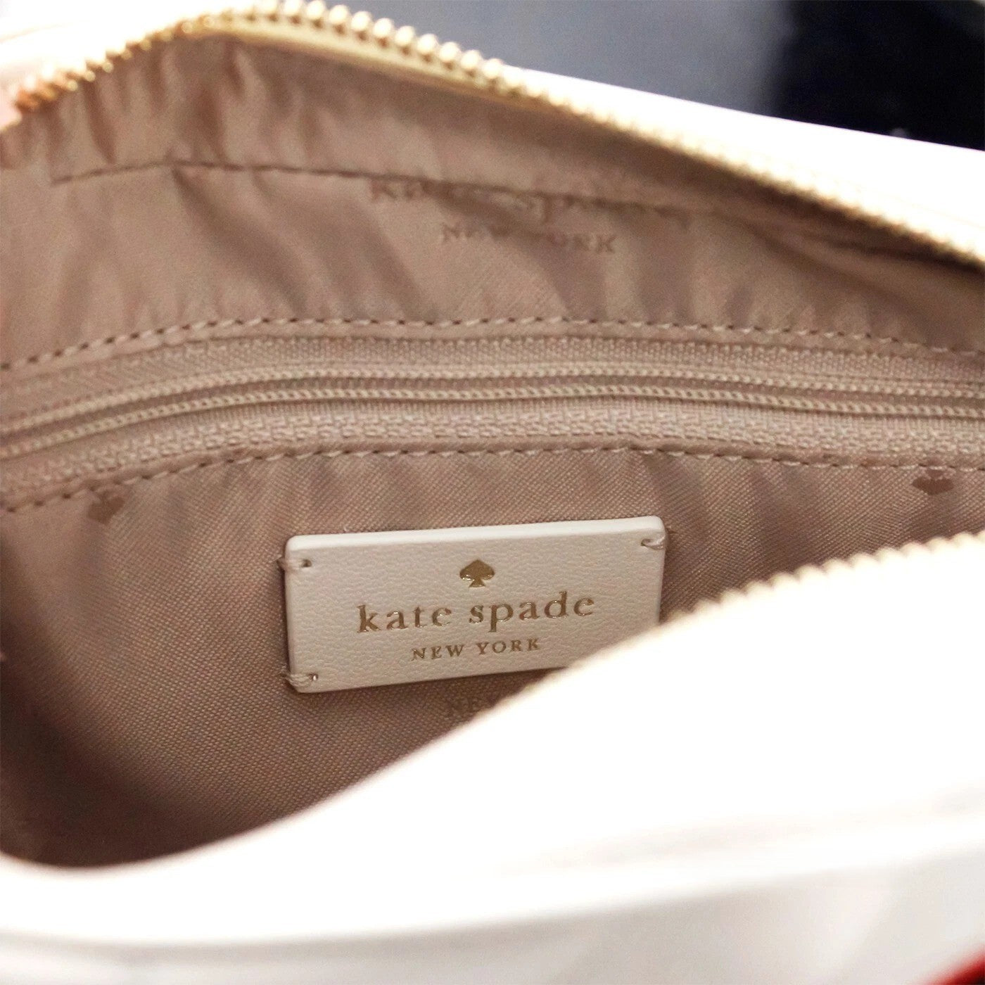 Kate Spade Carey Mini Parchment Quilted Smooth Leather Camera Crossbody Handbag