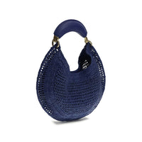 Chloé Black Raffia Shoulder Bag