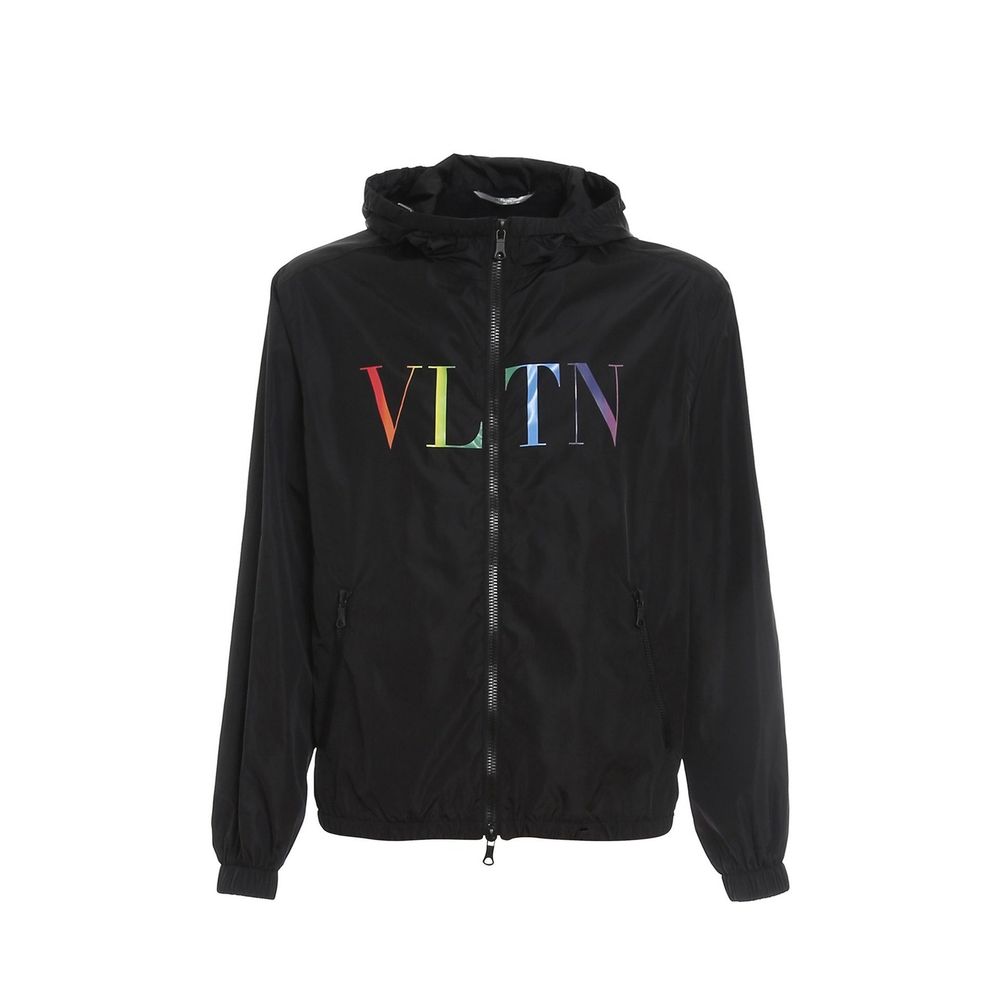 Valentino Black Polyamide Shell Jacket
