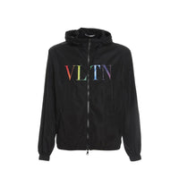 Valentino Black Polyamide Shell Jacket