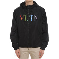 Valentino Black Polyamide Shell Jacket