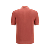 Brunello Cucinelli Multicolor Cotton Polo Shirt