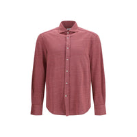 Brunello Cucinelli Multicolor Linen Shirt