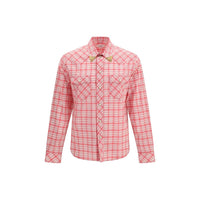Versace Multicolor Cotton Pattern Shirt