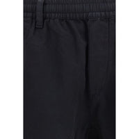 C.P. Company Black Cotton Cargo Pants