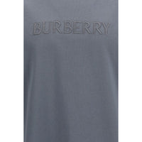 Burberry Gray Cotton T-Shirt