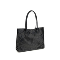 Balenciaga Black Lamb Ovis Aries Aries Shoulder Bag