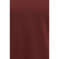 Comme Des Garçons Bordeaux Cotton T-Shirt