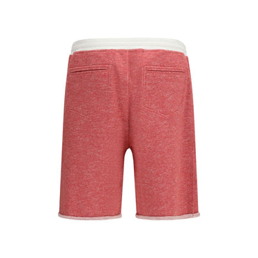 Brunello Cucinelli Multicolor Cotton Bermuda Shorts