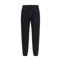 Brunello Cucinelli Black Cotton Joggers (Workout Pants)