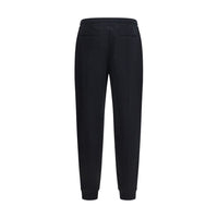 Brunello Cucinelli Black Cotton Joggers (Workout Pants)