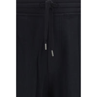 Brunello Cucinelli Black Cotton Joggers (Workout Pants)