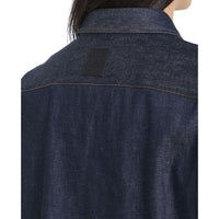Loewe Blue Cotton Casual Dress