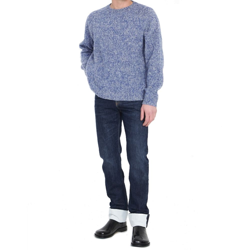 Loewe Blue Cotton Relaxed Fit Jeans