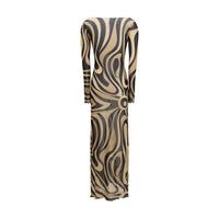 Emilio Pucci Beige Polyamide Long Dress