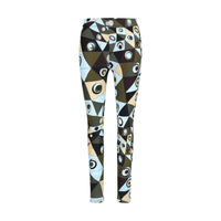 Emilio Pucci Bicolor Polyamide Leggings