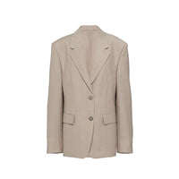 Prada Beige Mohair Blazer