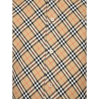 Burberry Beige Cotton Pattern Shirt