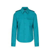 Bottega Veneta Bicolor Elastane Dress Shirt