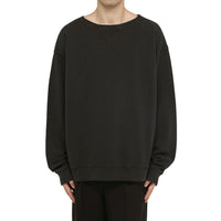 Maison Margiela Black Cotton Sweatshirt