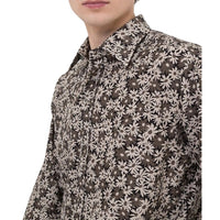 Tom Ford Bicolor Cotton Pattern Shirt