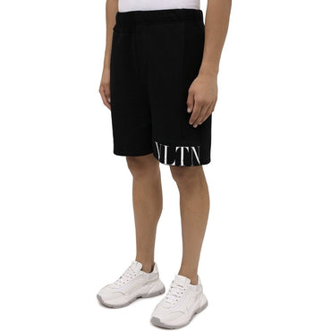 Valentino Black Modal Shorts