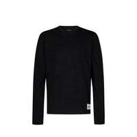 Jil Sander Black Cotton Long Sleeve T-Shirt