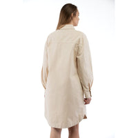 Moschino Beige Cotton Casual Dress