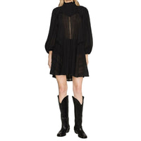 ISABEL MARANT ETOILE Black Cotton Casual Dress